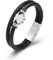 VCCWYQK Pfote drucken Urne Armband für Asche für Frauen Männer Andenken Memorial Manschette Armreif geflochtenes Lederarmband Armband Kremation Schmuck