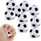 9 Stück Mini Stressbälle Fußball, 4 cm Stressball Dekompression Sportbälle Schaumstoffbälle, Klein Antistressball Schwammball für Kinder und Erwachsene, Fussball Mitgebsel Jungen