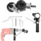 Avtytsda Elektrischer Bohrmaschine Plattenschneider, Bohrmaschine Schere Anbauschneider Nibbler, Metal Nibbler Drill Attachment zum Schneiden von Eisen, Weißblech, Stahl, Kupfer, Aluminium