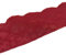 3 Yards 8cm Baumwolle Spitzenband Vintage Stickereispitze Spitzenborte Spitzenstoff Spitze Borte Band Dekoband Zierband für Nähen DIY Handwerk Hochzeit Kleidung Deko Scrapbooking,Rot