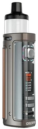 Aspire Veynom LX POD Kit 3200 mAh Battery 2mL (Gunmetal) Works With BP Coils Powerful Performance Aspire Vape E Cigarettes Starter Kit No Nicotine