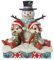 Enesco Figurine Bonhomme de Neige Jim Shore Chip & Dale