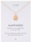 LUUK LIFESTYLE Kette mit Apfel Anhänger, Schmuckgeschenk, filigrane Damen Halskette aus robustem Edelstahl, wasserfest & langlebig, roségold