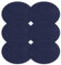 6 Pcs Elbow Patches for Sweathers UK, Oval Elbow Knee Patches with Hot Melt Adhesive, 14 x 11 cm, Iron-on Sewable Repair Pads for Trousers Jackets Sweaters Shirts Durable Machine Washable&Tumble Dryer