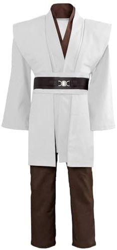 Bichingda Herren-Tunika-Kostüm, Ritter, Kapuzenmantel, Tunika, Uniform, Cosplay, komplettes Set, Halloween-Kostüm