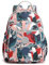 YANAIER Rucksack Damen Cityrucksack Wasserdicht Leichtgewicht Casual Daypack Tagesrucksack Mode Reisen Mädchen Schultaschen Laptop Rucksack Bunte Blume