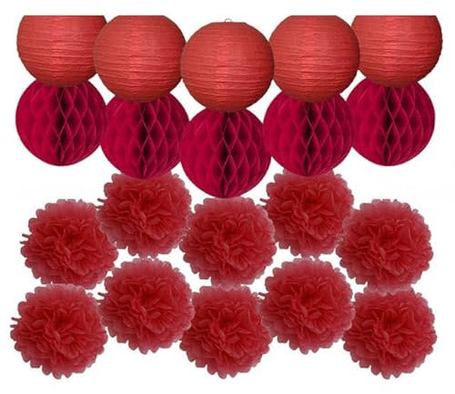 Papierlaternen Dekorationen Laternen für draußen, Party-Geschenk for Kinder mit Meerjungfrauen-Motiv, lila, Minze, rund, 15,2 cm, 30,5 cm, Taufe, 18. Geburtstag, Hochzeit, Valentinstag, Dekoration, Po