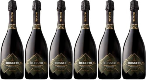 Ruggeri Valdobbiadene Prosecco Superiore DOCG Extra Trocken (6 x 0.75 l)