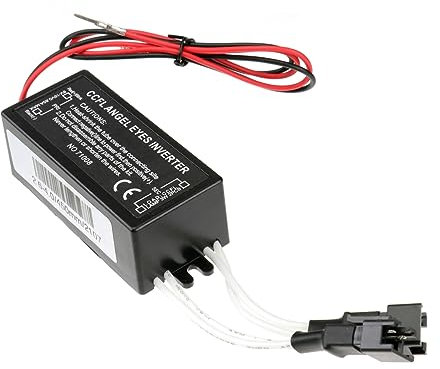 PartyKindom Angel-Eye-Wechselrichter Ring Angel Eye Ballast Austausch des durchgebrannten Wechselrichters konische Reibahle Konverter halobolt halooween інвертор ccfl-Tester 12V Wechselrichter