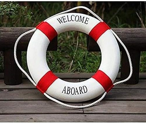 Codulu Salvagente nautico decorativo da appendere alla parete, decorazione per la casa (#B)
