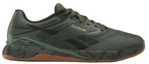 Reebok Unisex Nano X5 Trainers, Grit Green Black Khaki Brown, 8.5 UK