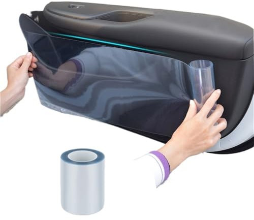 WUJIHE Auto-Schutzfolie, kratzfest, wasserdicht, Aufkleber für Lackschutzfolie, PPF, schwarzes Vinyl, Spray, Tesla-Schutzfolie, 10 cm x 3 m