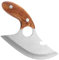 GALPADA 1pieza Cuchillo De Carne De Acero Inoxidable Con Mango De Madera Corta Carne Forma Para Utensilios De Cocina Y Barbacoa
