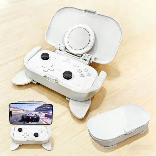 Magnetic Mobile Clip for Retro Pocket Ace Gamer Controller – Phone Mount Holder Compatible with iPhone, Android & Tablets up to 8.8