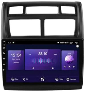 Pantalla Radio para KIA Sportage 2007-2011 Android 15 9 Pulgadas Multimedia Pantalla con BT GPS WiFi Radio Backup Camera para, 8 Core 8G+256G