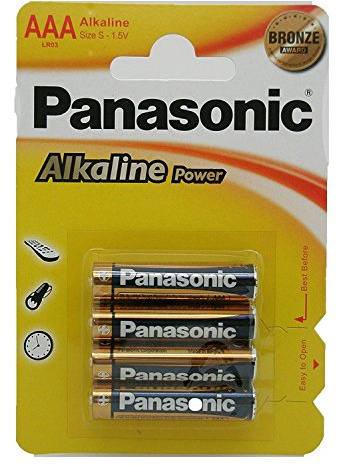 48 x Pila AAA de 1.5V LR03 PANASONIC