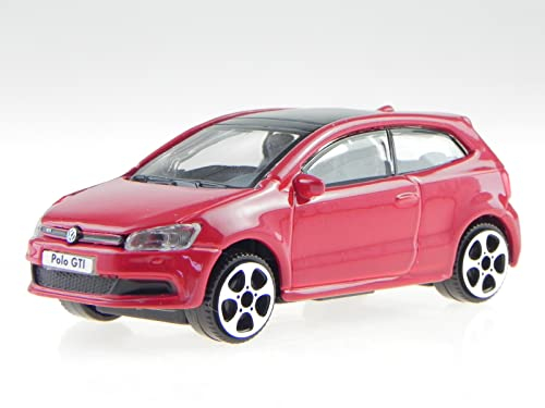 VW Polo GTI Mk5 rot Modellauto 30233 Bburago 1:43