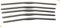 Alu Flat Bar Lenker MTB DH 31,8 | 700-780mm Handlebar Fahrrad Schwarz (720mm)