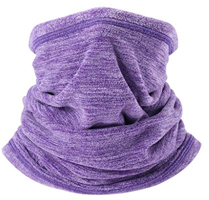 Jiele Herren Nackenwärmer Loop-Schal,multifunktional, Lila