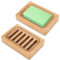 BURIUS Bambus-Seifenschale, Holzhalter für Dusche, Bad und Küche, langlebiges Bambus-Tablett mit Drainage, umweltfreundlicher Barhalter, wasserdicht und leicht zu reinigen für jeden Anlass