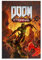 weqwe Game Doom Eternal 1 Poster, dekoratives Gemälde, Leinwand, Wandkunst, Wohnzimmer, Poster, Schlafzimmer, Malerei, 30 x 45 cm