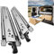SHUHANG Heavy Duty Drawer Runners With Lock 68 kg Load Capacity Drawer Slides Full Extension With Ball Bearing Slides 300 350 400 450 500 550 600 650 700 750 800 850 900 950 1000 mm, Side Mount 1 Pair