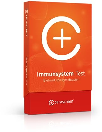 Immunsystem Test von CERASCREEN – Messen Sie Ihre individuelle Anzahl fünf verschiedener Lymphozyten | Professionelle Analyse im medizinischen Fachlabor | Empfehlungen für ein starkes Immunsystem