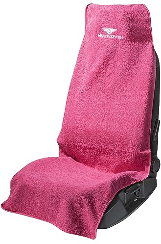 Walser Sitzaufleger Multicover, universal Auto-Sitzauflage, waschbarer Autositz-Überwurf pink
