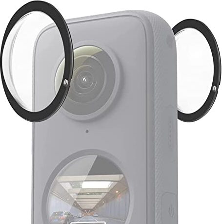 VBESTLIFE Dual Lens Guards für One X2, Dual Lens Guards Verhindern Kratzer PC-Schutzhülle mit Hoher Lichtdurchlässigkeit für One X2