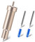 Premium Feinschnittklinge, Messerklinge mit Gehäuse, Ersatzklingen Kompatibel mit Cricut Maker, Maker 3, Air 3, Air 2, Air, One, Explore 3 (2 Klingen), Gold