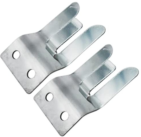 Duendhd Lot de 2 supports de micro en métal à visser pour radio CB/MH2