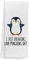 TUNW I Just Freaking Love Pinguine OK weiche und saugfähige Badezimmer-Küchentücher, niedliche Pinguin-Handtücher, Geschirrtücher, Strandtücher, 40.6x61 cm, Schwester, Freunde