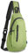 TITECOUGO Small Sling Bag Lightweight Crossbody Canvas Bag for Women Rucksack for Men Running Backpack Travel Chest Pack Shoulder Daypack for Gym Work Sports Hiking Outdoor Green