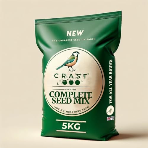 Crast Premium Seed and Nut No Mess Wild Bird Food Mix (5KG)