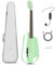 Enya NEXG SE Guitar Set - 38 Zoll Grün Kohlefaser Professional Gitarre Smart Audio Electric Acoustic Guitar für Erwachsene Kinder Anfänger Reisen Zuhause Schule Party Konzert Festliches Geschenk