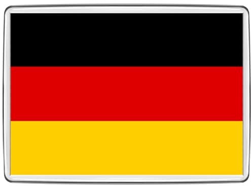 Pixly® Germany Flag Fridge Magnet Large Jumbo Size German Keepsake Country Souvenir Novelty Refrigerator Magnets Gift