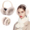 Vmxlso Ohrenwärmer Damen, Faltbare Ohrenschützer Winter, Plüsch Ohrenschützer für Damen, Stirnband, Ear Warmers für Frauen, für Kälteschutz und Outdoor, Bequemer Weicher, Khaki