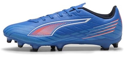 PUMA Mens Cloud Ultra 6 Play Adults Firm Ground Football Boots Blue/White 9 UK