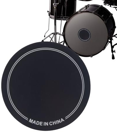 Drum Protection Sticker - Protective Bass Drum Sticker | Anti Collision Drum Kick Pad | Drum Head Protector | Bass Drum Kick Pad for Bass Drum Parts Head Protection Tool