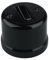 LaMorell LightDesign - Interrupteur simple en porcelaine noire ø65 mm