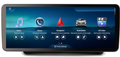 12,3 Zoll Qualcomm 8-Kern 8GB+128GB Android 14 Autoradio GPS Navi für Mercedes Benz E Klasse W207 C207 A207 NTG 4.0 IPS Screen Bluetooth 5.1 DAB+ Kabellos CarPlay Android Auto Canbus DSP WiFi 4G 2K