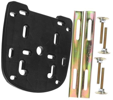 Luxshiny Porte-Bagages Arrière pour Scooter Et Électrique Support De Montage avec Vis Plaque Robuste pour Coffre Arrière