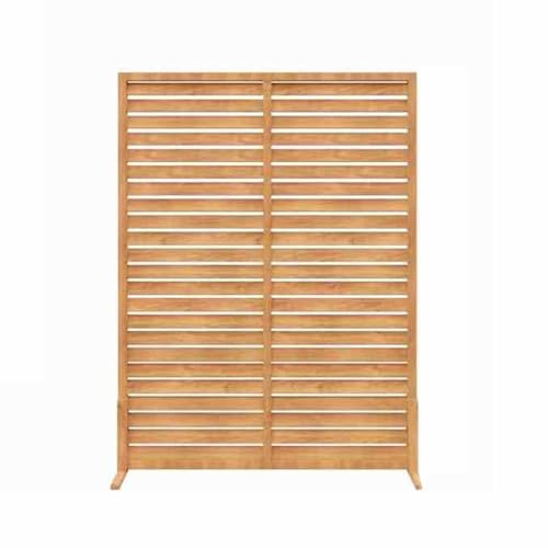 Panneaux D'intimité en Bois Autoportants, Écran D'intimité Extérieur, Clôture, Pergola De Jardin for Patio, Jardin, Balcon Ou Arrière-Cour(Color-3,90x120cm)