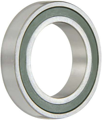 SKF 61906-2RZ Radial Bearing, Single Row, Deep Groove Design, ABEC 1 Precision, Double Sealed, Non-Contact, Normal Clearance, Steel Cage, 30mm Bore, 47mm OD, 9mm Width