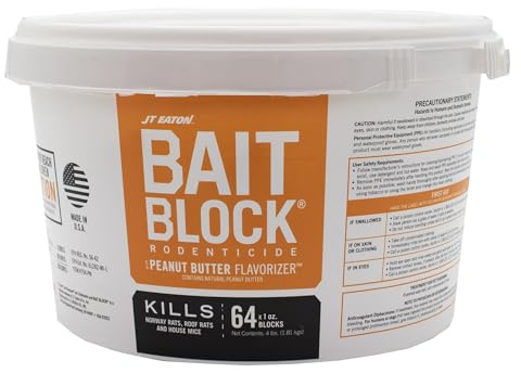 J.T. Eaton 704-PN Bait Block, Solid, 1 oz, Pail