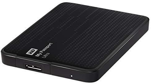 WD My Passport Ultra Disque Dur Externe Portable 500 Go Noir - USB 3.0 - WDBWWM5000ABK-EESN