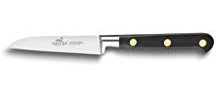 Sabatier 713580 Ideal Inox 9 cm Spear Point Paring Knife, Black