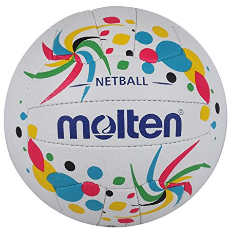 Molten Contender Netball Club and Match Level, Multi-Colour, size 5