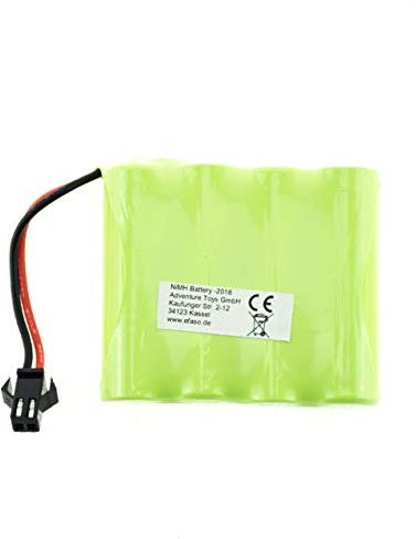 efaso Akku 4,8V 500mAh NI-Mh mit HBX Stecker passend für Double Eagle E527-003, E561-003, E562-003, E563-003, E564-003, E565-003, Amewi Conqueror 22194, 22195, 22196, BG 1502, 1505, 1507