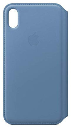Apple Custodia folio in pelle (per iPhone XS Max) - Fiordaliso